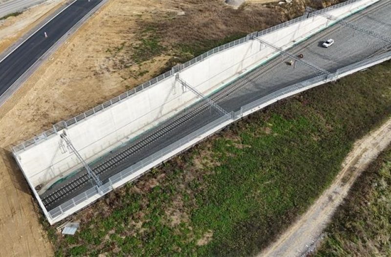 Zaprešić - grad-zapresic.com - Gospodarstvo - Gradilište željezničke pruge na dionici Križevci - Koprivnica - državna granica. U promet pušteni novi kilometri kolosijeka