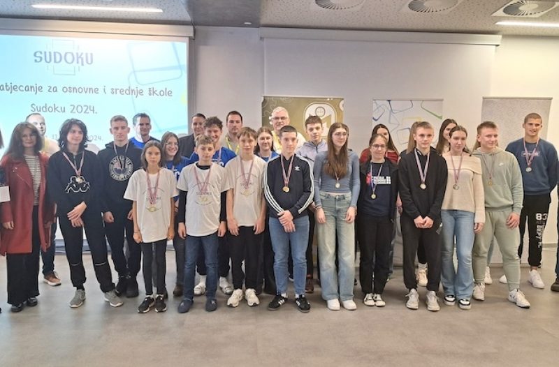 Zaprešić - grad-zapresic.com - Zanimljivosti - U Vodicama završen Sudoku 2024 - natjecanje za osnovne i srednje škole