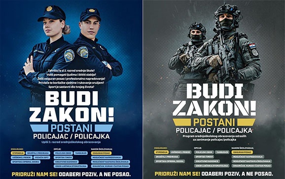 Zaprešić - grad-zapresic.com, Oglasi-natjecaji - Ministarstvo unutarnjih poslova poziva na upis u policijske programe